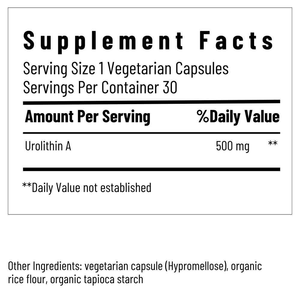 Urolithin A 500mg